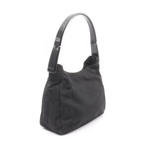 Prada Black Nylon Handle Bag Shoulder Pla